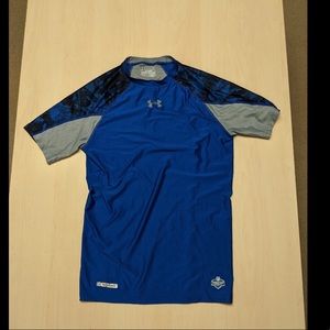 Boy’s Blue Under Armour NFL combine shirt